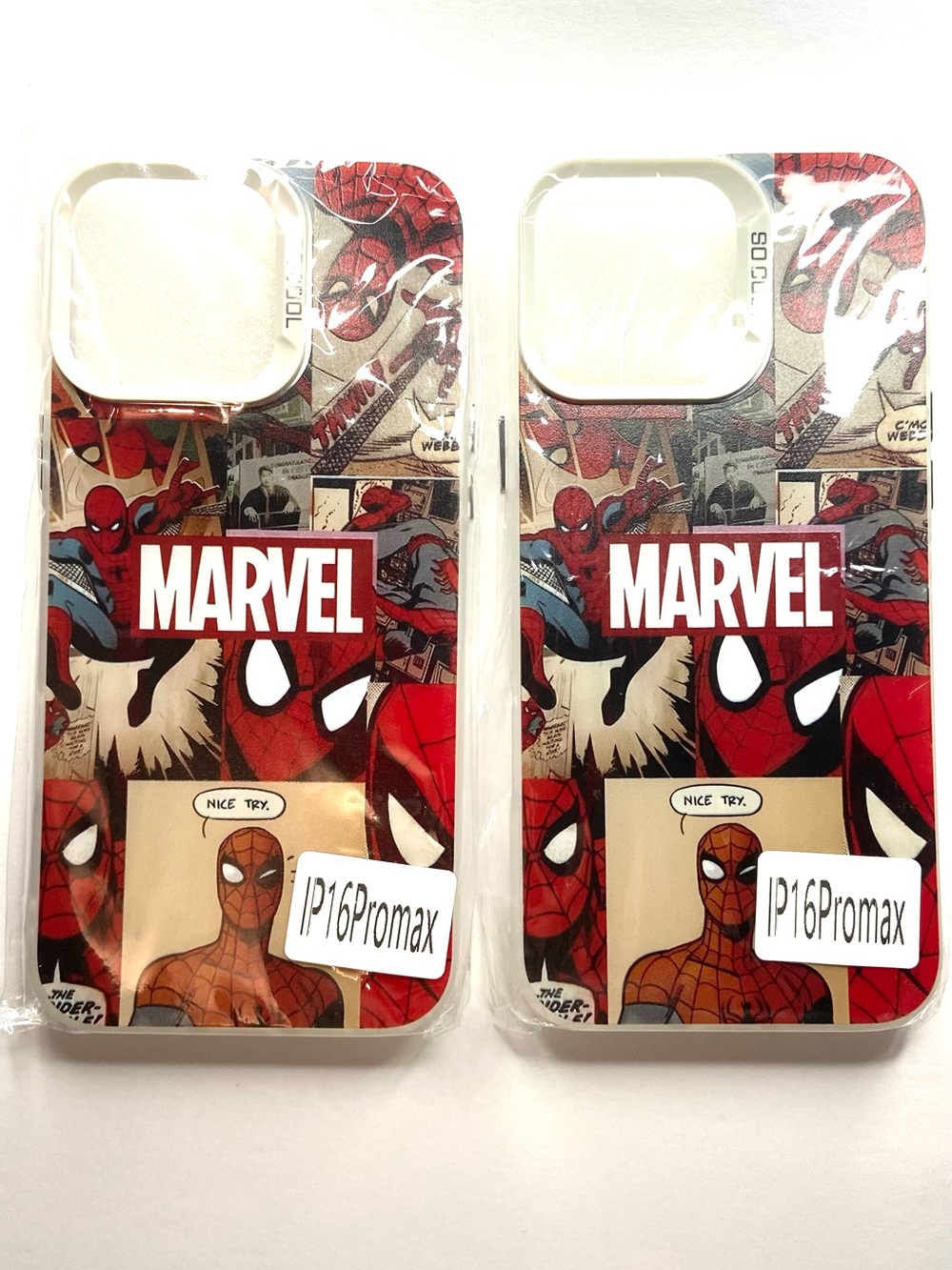 Marvel Spider-Man Comic iPhone 16 Pro Max Case -